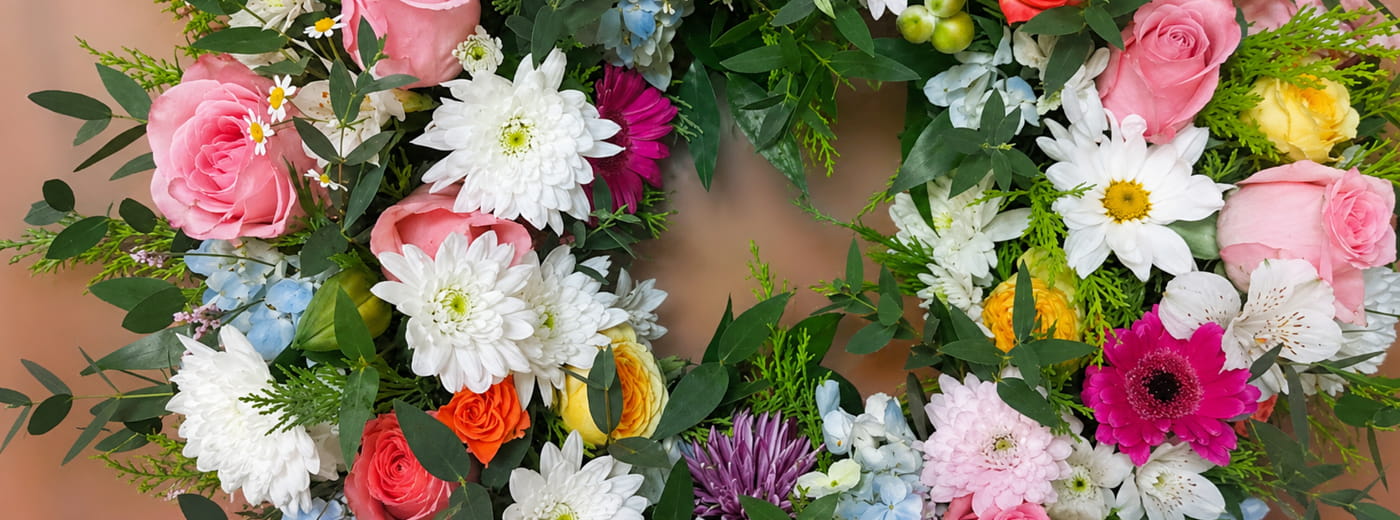 Funeral flowers from John Paul Florist Milliner in Derry